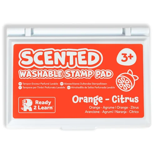 Miniatura 9 de READY 2 LEARN Almohadilla de sello perfumada para niños, arándano, azul, lavable, no tóxica, para sellos, resistente a la decoloración, para decorar