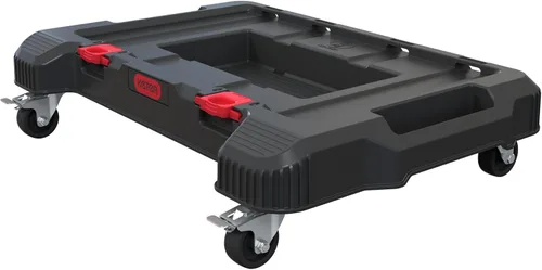 Miniatura 15 de Keter Stack-n-Roll Organizador Modular de Herramientas para Almacenamiento en Garaje y Bricolaje, Sistema de Caja de Herramientas Rodante de Resina