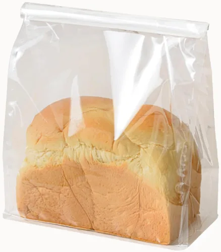 Miniatura 29 de 50 bolsas de pan de 8.6 pulgadas con cierre de alambre, bolsas grandes para pan hechas de papel de algodón marrón, bolsa de almacenamiento y empaque