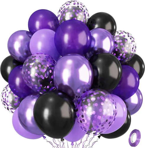 Miniatura 29 de Globos de látex de confeti azul turquesa, azul claro, menta, verde, plateado y blanco, juego de globos de látex de confeti, azul aguamarina, blanco