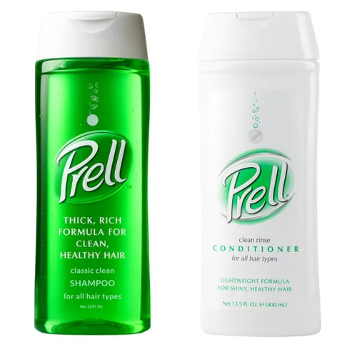 Prell Champú y acondicionador 2 en 1: limpieza profunda clásica y acondicionador ligero para un cabello brillante y saludable | 13.5 oz