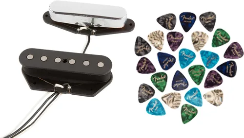 Miniatura 15 de Paquete de pastillas Fender Pure Vintage '64 Telecaster con cable de instrumento Paquete con cable