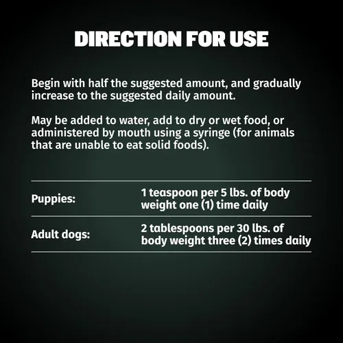 Miniatura 2 de Bully Max Ganador de peso para perros 2400 Cal – Suplemento líquido alto en calorías para perros con omega-3 y proteína de suero – Apoyo