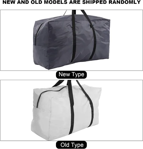 Miniatura 7 de VGEBY Bolsa inflable para kayak, bolsa de transporte plegable grande para kayak/barco/canoa, mar, pesca, rafting, natación, campamento (gris)
