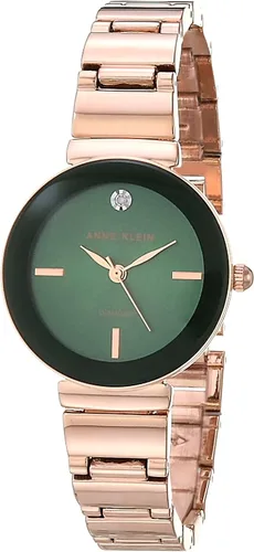 Miniatura 8 de Anne Klein Reloj de pulsera con esfera de diamante genuino para mujer