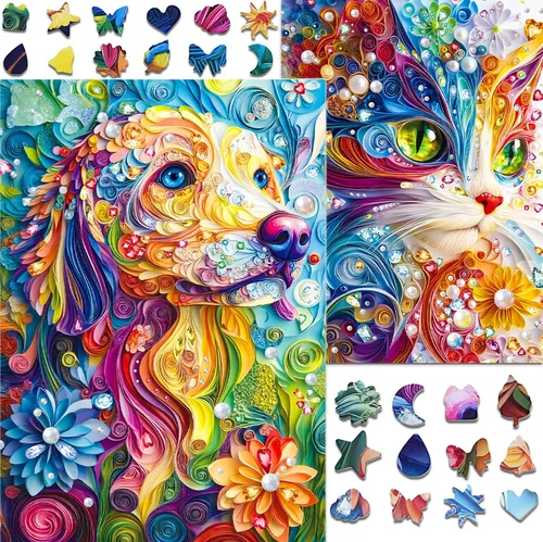 Miniatura 13 de Rompecabezas de 1000 piezas para adultos - Pack de 2 rompecabezas de tortuga marina y escena de playa, rompecabezas para adultos, tema relajante