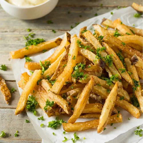 Miniatura 7 de Eascandy - Cortador de patatas fritas, cortador de patatas resistente, juego de cortador de patatas de acero inoxidable con cuchillas de 1/2 y 3/8
