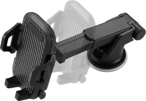 Miniatura 2 de LAX Gadgets Soporte de teléfono para automóvil, negro, compatible con iPhone 13, 12, 11, Samsung Galaxy S20, S10, Note10, dispositivos