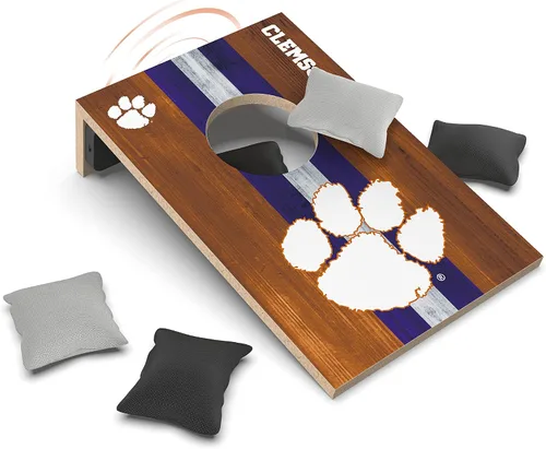 Miniatura 57 de SOAR Juego de Cornhole de mesa NCAA y altavoz Bluetooth