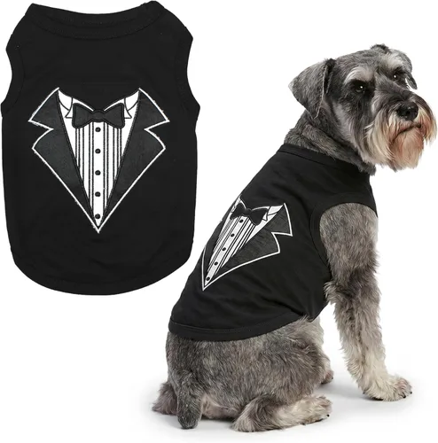 Miniatura 46 de Parisian Pet - Camiseta bordada para perros y gatos, con texto en inglés Sexy and I Know It, XS Sexy y lo sé