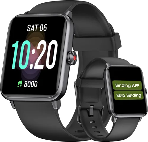 Miniatura 8 de DAVIKO Reloj podómetro, apto para personas mayores, no requiere aplicación/teléfono, reloj de seguimiento de actividad física impermeable con Rosa