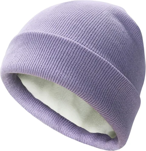 Miniatura 22 de PFFY Beanie for Men Women Unisex Knit Cuffed Plain Winter Thick Lined Beanies Hats