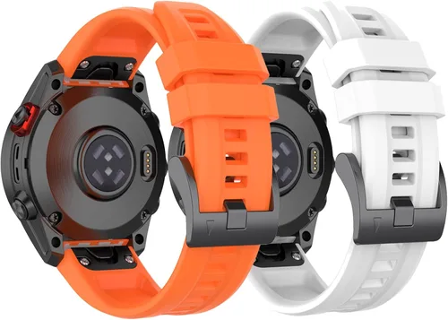 Miniatura 15 de Correas de repuesto para Garmin Fenix 7X, Fenix 6X/Fenix 5X Quickfit, silicona suave, repuesto para Garmin Tactix 7/instinct 2X/Quaitx 3/Tactix DELTA