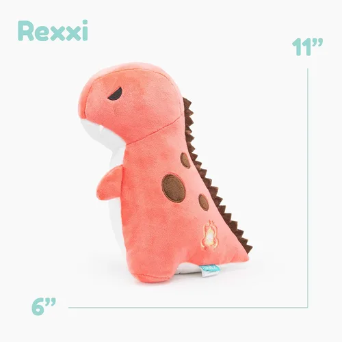 Miniatura 2 de Bellzi T-Rex - Lindo juguete de peluche de dinosaurio – Adorable juguete de dinosaurio suave y regalos – Regalo perfecto para niños, bebés, niños