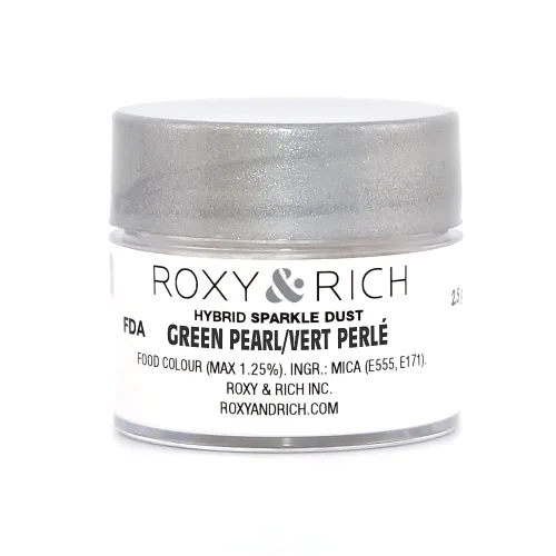 Miniatura 23 de Roxy & Rich Hybrid Sparkle Powder - Colorante para alimentos, 0.09 onzas (0.09 oz), color rosa amatista