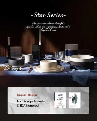 Miniatura 8 de Juego de Tazas de Café Famiware para 6, Tazas de 12 oz con Asa para Café, Té, Cacao, Leche - Juego de Vajilla de Cerámica y Gres, Blanco Mate Blanco