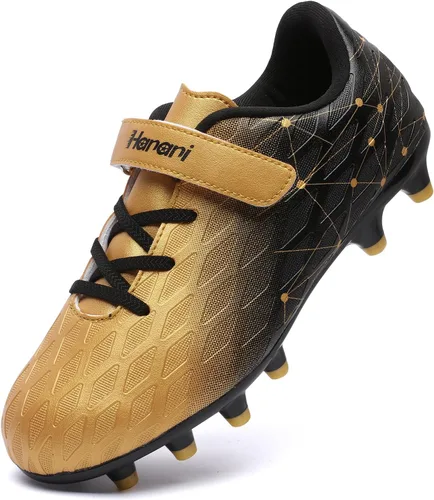 Miniatura 5 de Hanani Zapatos deportivos de fútbol para niños y niñas, FGAG FGAG, zapatos deportivos de entrenamiento para correr, para interiores y exteriores