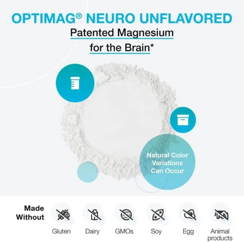 Miniatura 5 de OptiMag® Neuro sin sabor 60 porciones