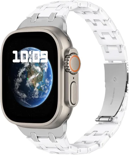 Miniatura 9 de Bands Compatible Apple Watch Ultra Band 42-49mm, Soft Silicone Waterproof Bands