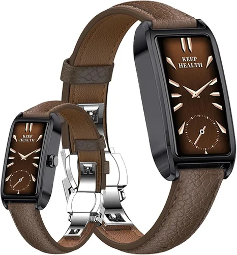 Miniatura 12 de Rastreador de actividad física para mujer, delicado reloj inteligente con múltiples modos deportivos, monitoreo del sueño, monitor de frecuencia