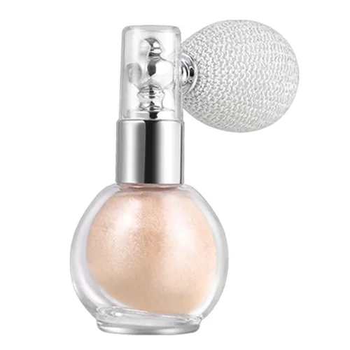 Miniatura 9 de Spray Iluminador Blanco Perla, Polvo Suelto de Brillo con Alto Brillo, Spray de Maquillaje para Cuerpo, Cara, Cabello, Laca con Purpurina de Larga