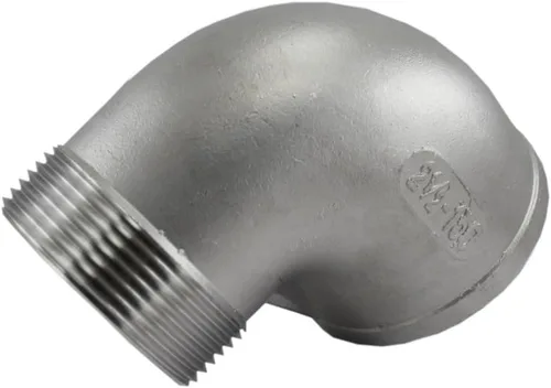 Miniatura 6 de Duda Energy 45° Codo 1/2" Hembra NPT Instalación de tubería de acero inoxidable 0,5
