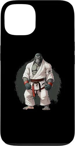 Miniatura 7 de iPhone 11 Gorilla In Judo Uniforme - Estuche japonés de artes marciales