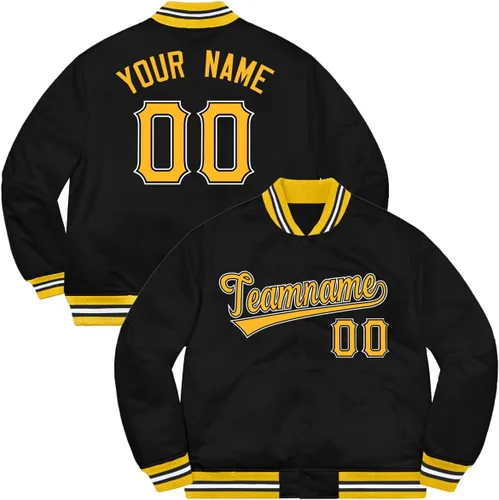 Chaqueta de béisbol ligera de moda personalizada para hombres, mujeres, niños, abrigos deportivos bordados con nombre y número