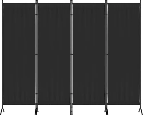 Morngardo Divisor de habitación mejorado, pantallas de privacidad plegables de 4 paneles de 88 pulgadas, separadores portátiles para decoración del