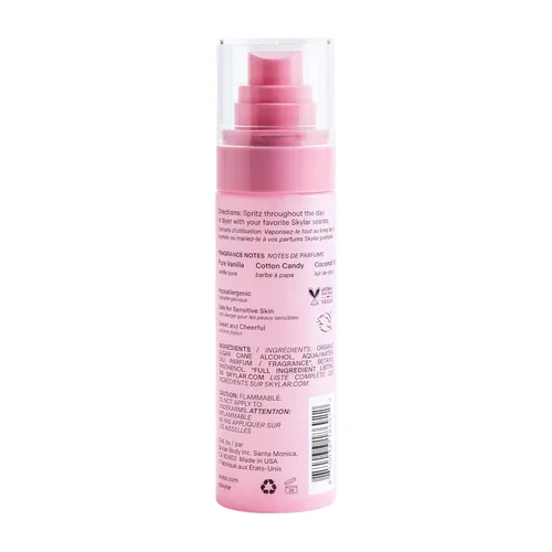 Miniatura 2 de Skylar Boardwalk Delight - Spray para cabello y cuerpo Fragancia hipoalergénica y limpia Vegano, sin crueldad animal y seguro para pieles