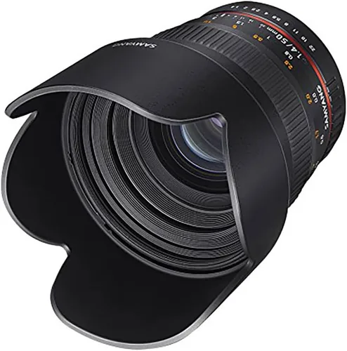Miniatura 6 de Samyang SY50M-N Teleobjetivo fijo Prime 1.969 in F1.4 Lente para Nikon Digital SLR