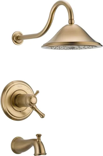 Delta Faucet - T17T497-CZ, de 20.69 x 9.38 x 20.69 pulgadas, bronce champán