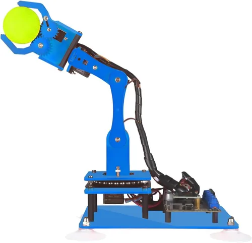 Miniatura 12 de Adeept 5DOF Kit de brazo robótico compatible con Arduino IDE, programable DIY Codificación STEM Educativo 5 Axis Build Robot Arm, Kit de inicio