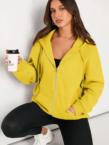 Miniatura 2 de EFAN lindas sudaderas con capucha para chica adolescente, chaqueta extragrande para el otoño, informales estilo año 2000 (Y2K), con cordón