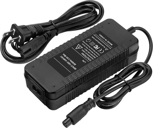 Miniatura 2 de Adaptador de 42 V CA/CC compatible con Hover-1 Drive, Maverick, Liberty, Helix 36V Hover Board FY0184200400 42VDC 0.4A Cargador de cable de fuente