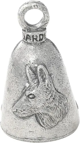 Miniatura 19 de Campana Guardian Bell para Perro de Buena Suerte con Llavero y Bolsa de Regalo de Terciopelo Negro Campana para Motocicleta Metal Libre de Plomo