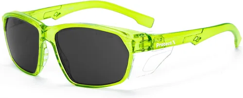 Miniatura 67 de ProtectX Lentes de lectura elegantes para mujeres y hombres, antivaho y antiarañazos, protección UV, gafas de seguridad antiimpactos