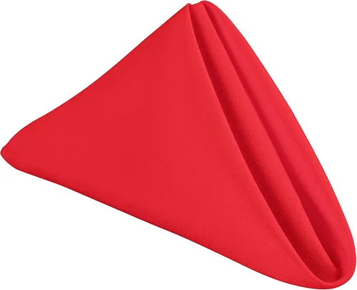 Miniatura 12 de GEFEII Servilletas de tela de poliéster sólido de 18 x 18 pulgadas para cocina, mantel rectangular cuadrado redondo para bodas, fiestas