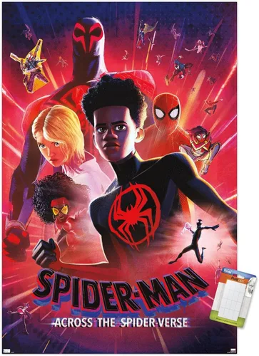 Miniatura 12 de Trends International Marvel Spider-Man: Across The Spider-Verse - Póster estático de pared de una hoja, 22.4 pulgadas de largo x 14.7 pulgadas