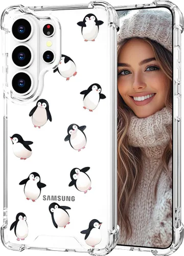 Miniatura 162 de Hungo Funda compatible con Samsung Galaxy S23 con diseño floral y bonito diseño transparente, femenino para mujeres y niñas, con hermoso clavel