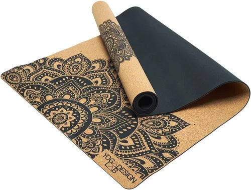 Miniatura 11 de Yoga Design LAB - La esterilla de yoga de corcho Eco Luxury Ideal para yoga caliente, potencia, Bikram, Ashtanga, entrenamientos sudorosos
