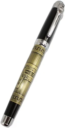 Miniatura 3 de Gullor Bolígrafo Rollerball avanzado Jinhao 189 Noblest Cinnamon Great Wall Pen