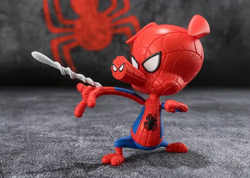Miniatura 10 de TAMASHII NATIONS - Spider-Man: Across The Spider-Verse - Figura de acción Spider-Man Noir y Spider-Ham S.H.Figuarts