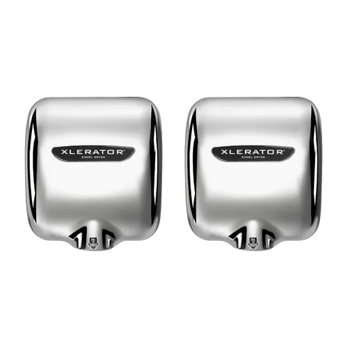 XLERATOR XL-SB 1.1N Secador de manos comercial de alta velocidad, cubierta de acero inoxidable cepillado, secadora Excel, sensor automático, montaje