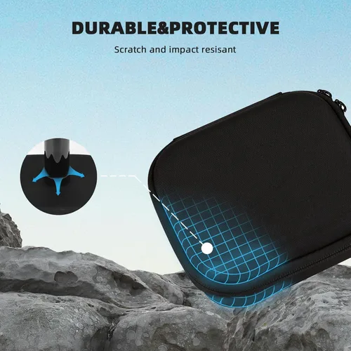 Miniatura 7 de BRDRC Funda de transporte para accesorios Insta 360 GO 3S / GO 3, bolsa de almacenamiento, funda protectora rígida para Insta360 GO 3S / GO3