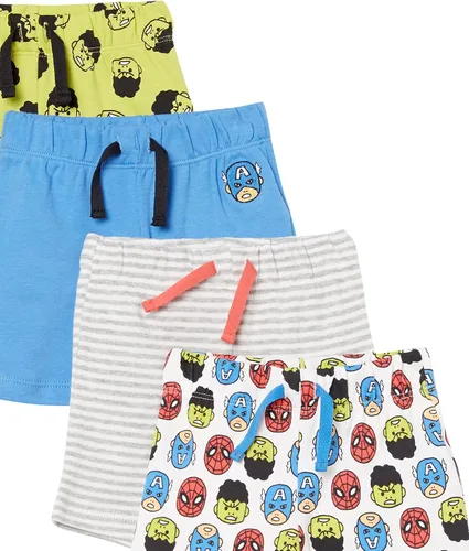 Miniatura 2 de Amazon Essentials Disney Marvel Pantalones cortos para bebé niño de Star Wars, varios paquetes