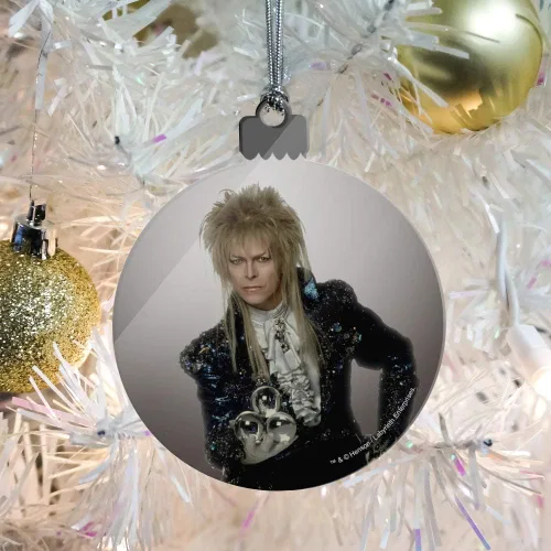 Miniatura 6 de GRAPHICS & MORE David Bowie As Jareth from The Labyrinth - Adorno acrílico para árbol de Navidad