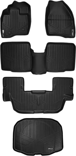 Miniatura 21 de MAXFLOORMAT - Tapete para piso de Ford Explorer (2011-2017) para Tercera fila (de color negro)