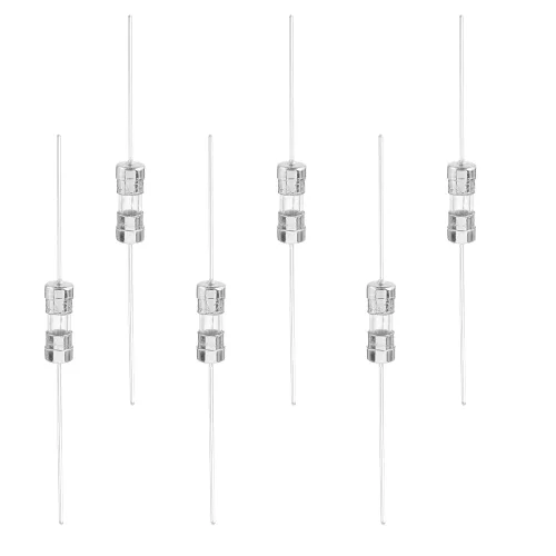 Miniatura 7 de Fielect Fusible de soplado rápido 250V 0.5A Fusible de plomo axial de soplado rápido Fusibles de vidrio 0.142x0.394 in