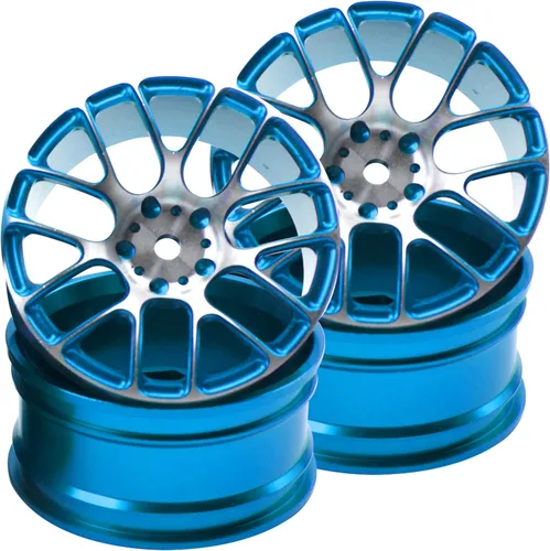 Miniatura 6 de 4 llantas de aluminio Vgoohobby de 0.472 pulgadas de ancho de cubo hexagonal de 0.472 pulgadas (1.024 in) compatibles con 1/10 Tamiya TT-01 Kyosho